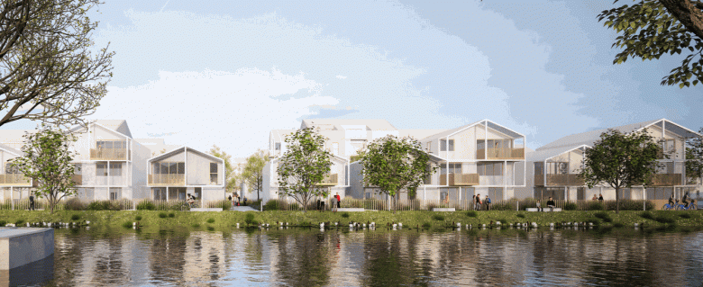 Aménagement urbain, ICADE lance la construction de  240 logements mixtes et d'un gymnase rue Jean Bouvet