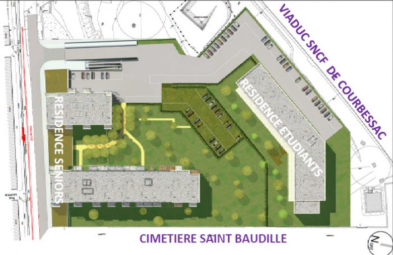 ADIM construira une résidence étudiante et une résidence séniors sur l'emprise SNCF Hoche-Sernam
