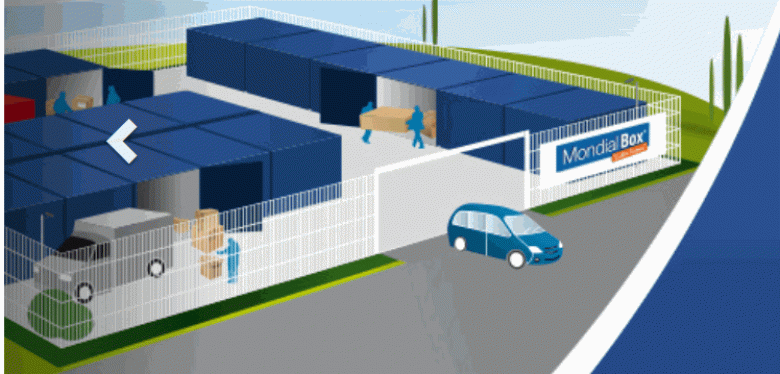 L'enseigne de self stockage "Mondial Box" s'implante dans la zone de Brais avec la construction de 130 box