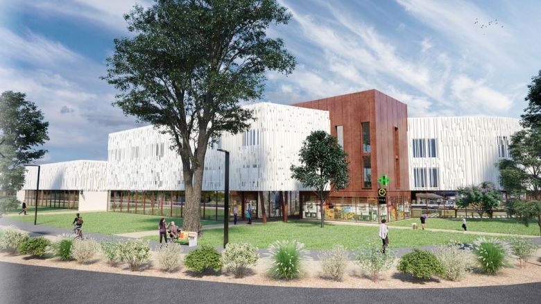 Porte des pyrénées. 91 logements et 6 000 m² de locaux d'activités en projet pour 2021