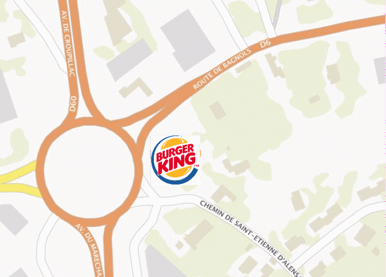 Bientôt la construction d'un Burger King route de Bagnols ?