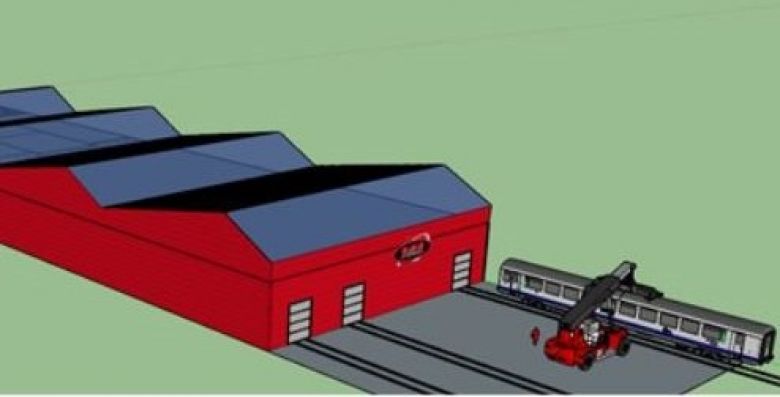 Le centre de démantèlement de véhicules ferroviaires de 6 100 m² verra le jour en 2020