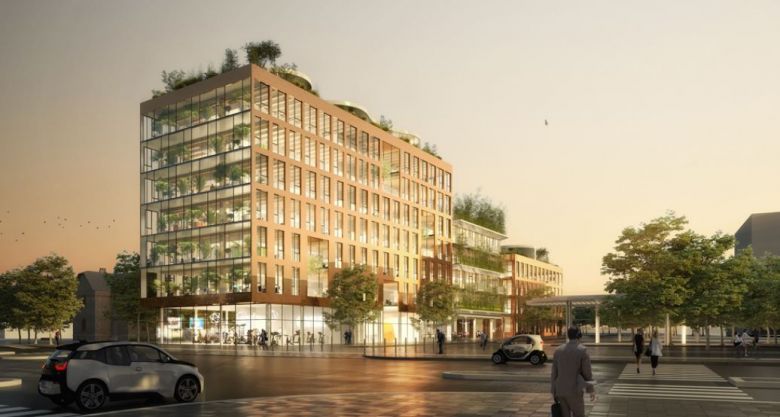 Le Bois Lilas, un programme immobilier de 7 500 m²  avec bureaux et commerces, sortira de terre en 2021