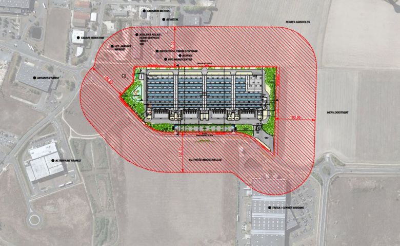 Une nouvelle plateforme logistique de 25 600 m² sur la zone industrielle des Portes de Chambord